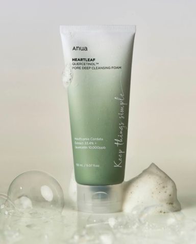 تصویر فوم کلینزر هارتلیف آنوا Anua Heartleaf Cleansing Foam